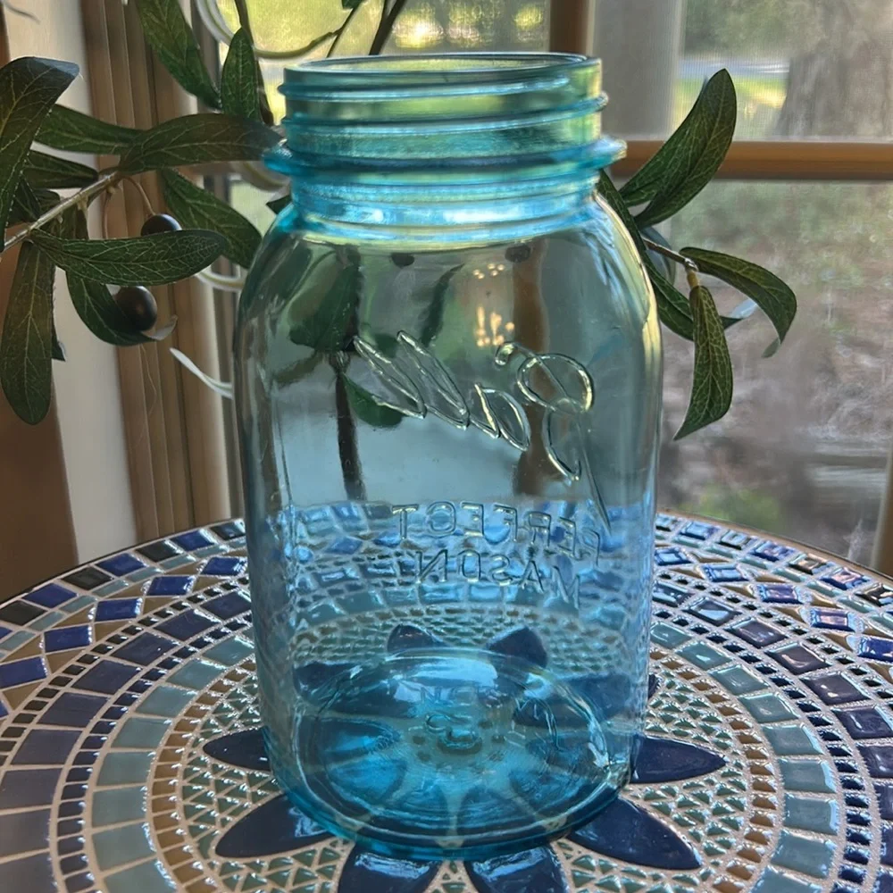 Ball Vintage Blue (1923-1933) Perfect Mason Regular Mouth Quart